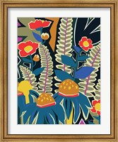 Framed Ferns and Wildflowers II