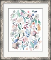 Framed Breezy Florals III
