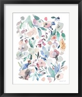 Framed Breezy Florals III