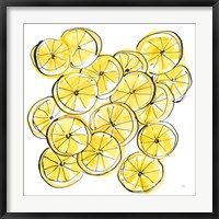 Framed Cut Lemons III