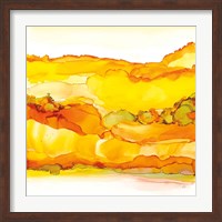 Framed Yellowscape II