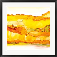 Framed Yellowscape II