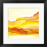 Framed Yellowscape I