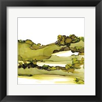 Framed Greenscape I