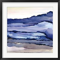 Bluescape III Framed Print