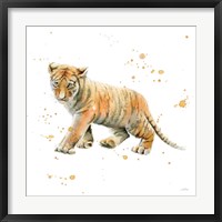 Framed Tiger Cub