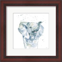 Framed 'Baby Elephant' border=