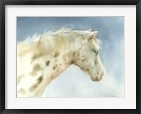 Framed Dapple Gray Horse