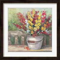 Framed Snapdragon Bouquet