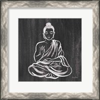 Framed Buddha Gray