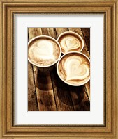 Framed Love in a Latte