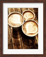 Framed Love in a Latte