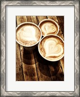 Framed Love in a Latte