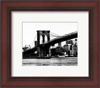 Framed Bridge of Brooklyn BW II