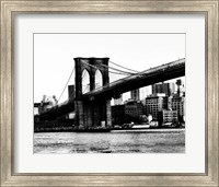 Framed Bridge of Brooklyn BW II