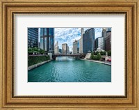 Framed Chicago River View