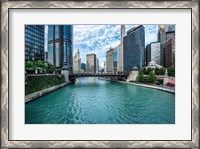 Framed Chicago River View