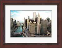 Framed Chicago Skyline