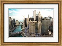 Framed Chicago Skyline