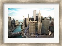 Framed Chicago Skyline