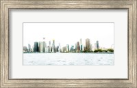 Framed Chicago Coastline