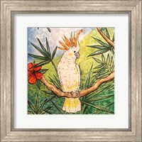 Framed Tropical Bird I