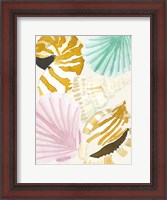 Framed Seashell Collage