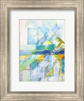 Framed Summerview Abstract  I