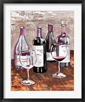 Framed Drink At The Wine Bar