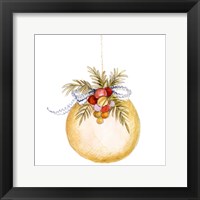 Holiday Ornament I Framed Print