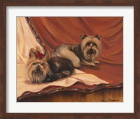 Framed Terrier Couple