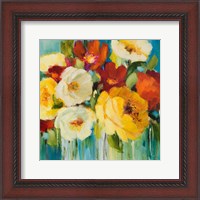 Framed Flower Power I