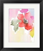 Framed Modern Fleur II