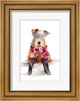 Framed Stylish Airedale Terrier