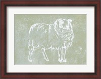 Framed Country Sheep