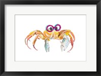 Framed Crab With Glasses