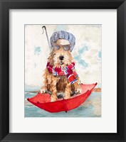 Framed French Airedale Terrier