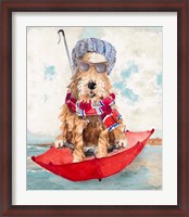 Framed French Airedale Terrier