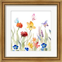 Framed Wildflower Garden