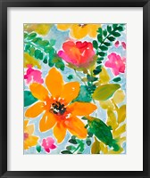 Framed Bright and Cheery Blooms