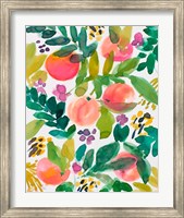 Framed Garden Peaches
