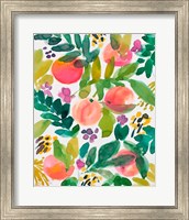 Framed Garden Peaches