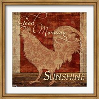 Framed Good Morning Sunshine
