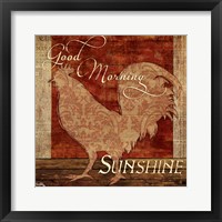 Good Morning Sunshine Framed Print