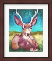 Framed Buck In A Field I