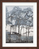 Framed Watercolor Forest I