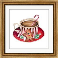 Framed 'Gingerbread and a Mug Full of Cocoa III' border=
