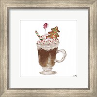 Framed 'Gingerbread and a Mug Full of Cocoa IV' border=