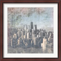 Framed Chicago Skyline II