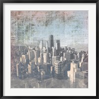 Framed Chicago Skyline II